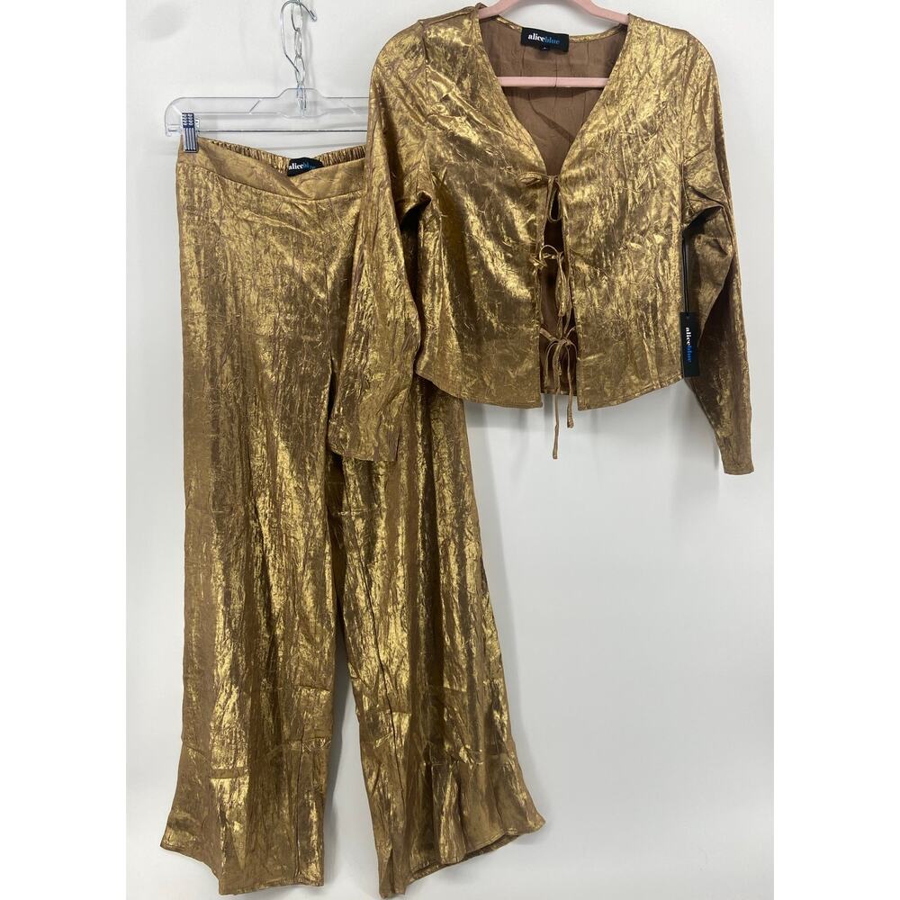 NWT Boho Glam Festival & Rave Ready Gold Set